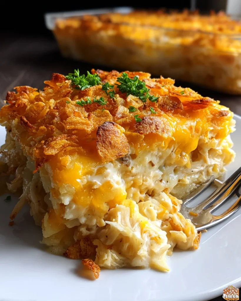 Ultimate Chicken Hashbrown Casserole