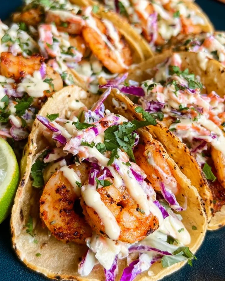 15 Minute Easy Shrimp Tacos Recipe