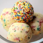 Applesauce Birthday Cake Protein Balls 17 Applesauce Birthday Cake Protein Balls
