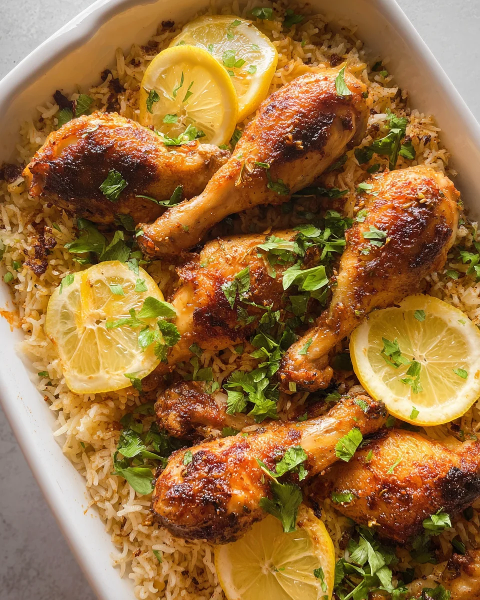 Baked Chicken Legs and Rice 31 Baked Chicken Legs and Rice
