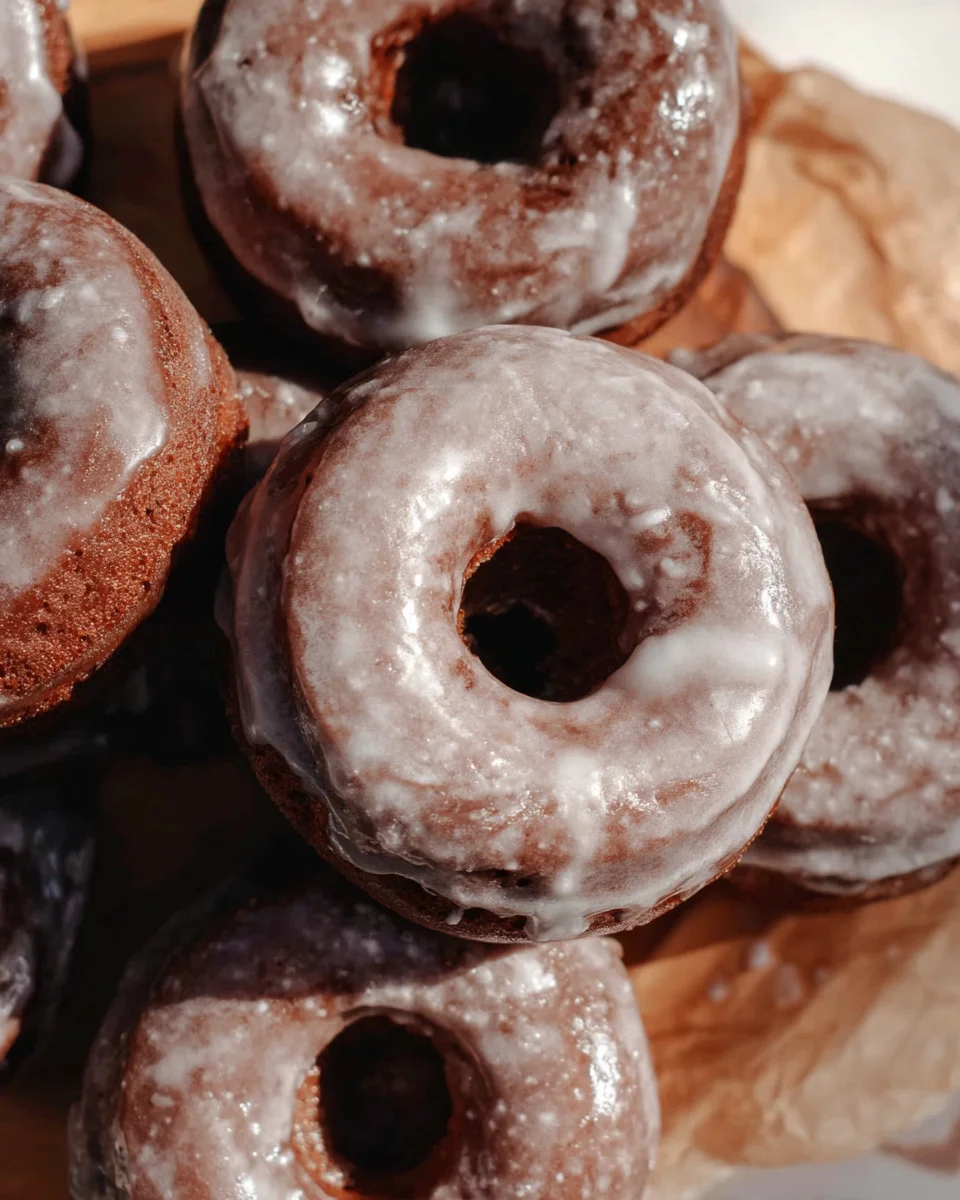 Baked Chocolate Cake Doughnuts 25 Baked