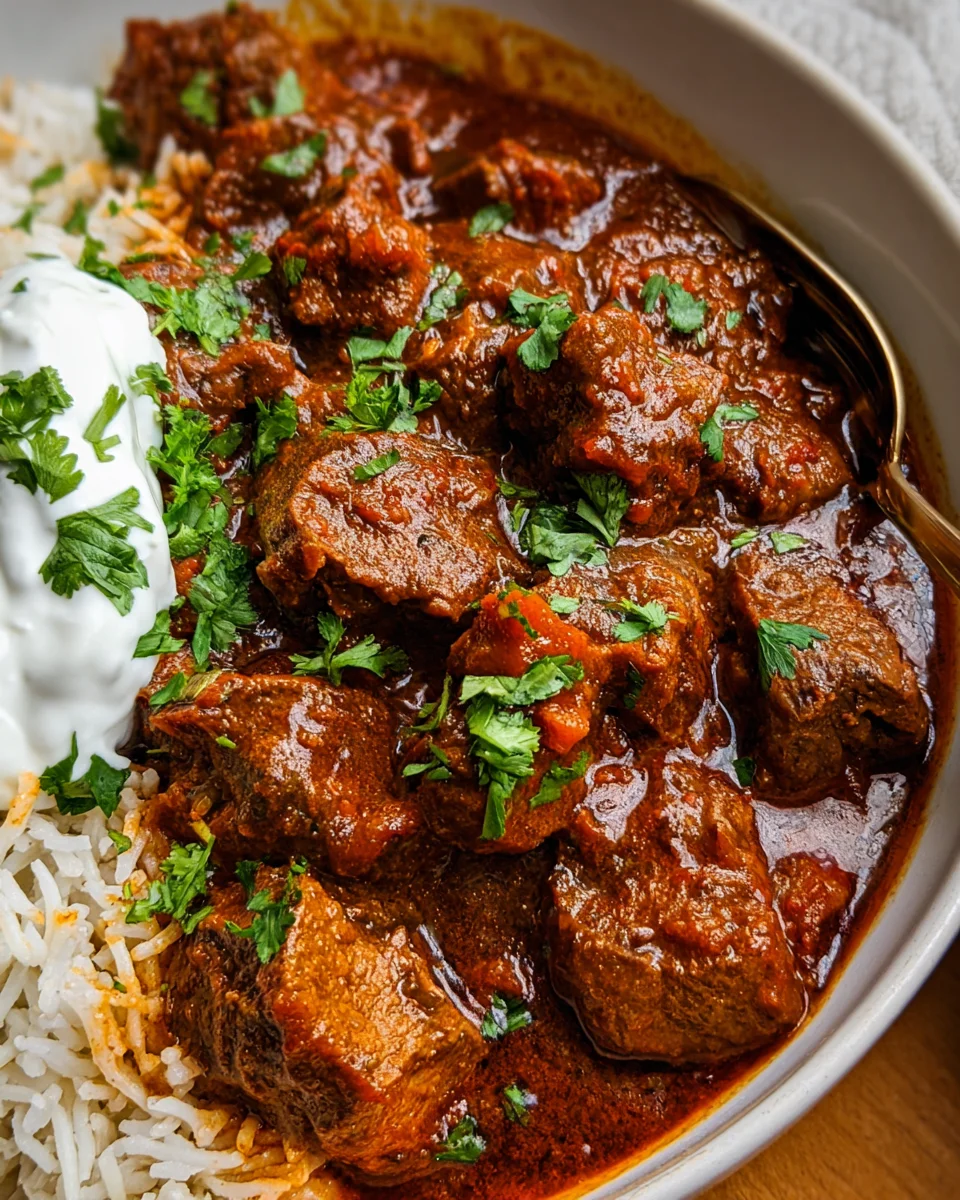 Beef Vindaloo 20 Beef Vindaloo