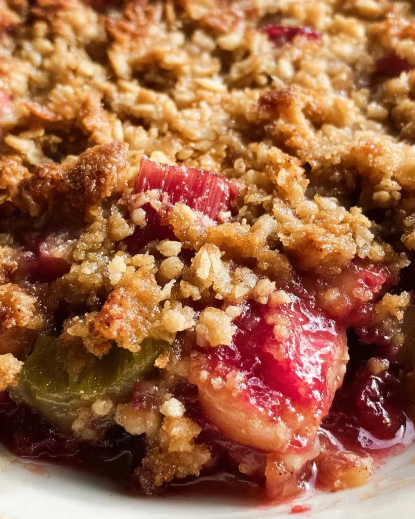 Best Rhubarb Crisp