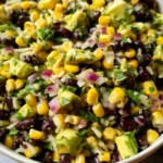 Black Bean Corn Avocado Salad 24 Black Bean Corn Avocado Salad