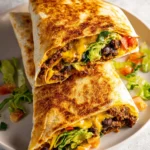 Black Bean Crunch Wrap 33 Black Bean Crunch Wrap