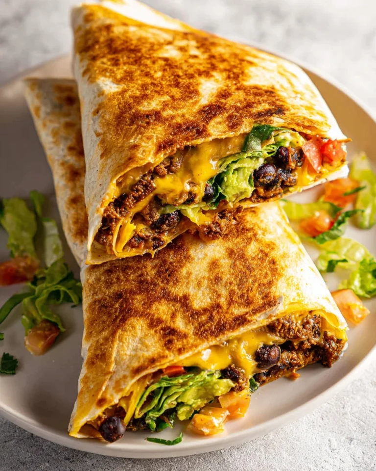 Black Bean Crunch Wrap