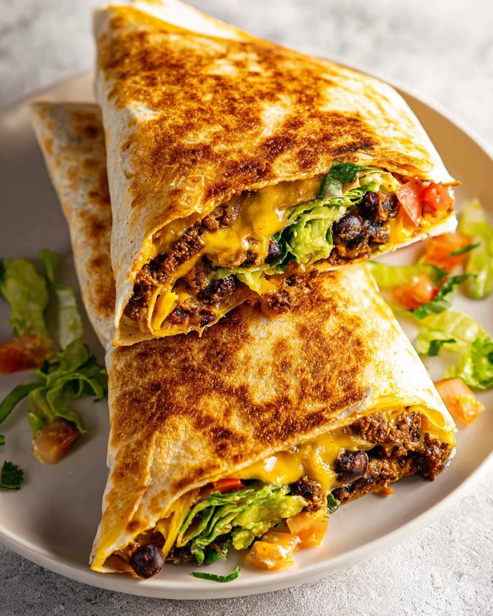 Black Bean Crunch Wrap