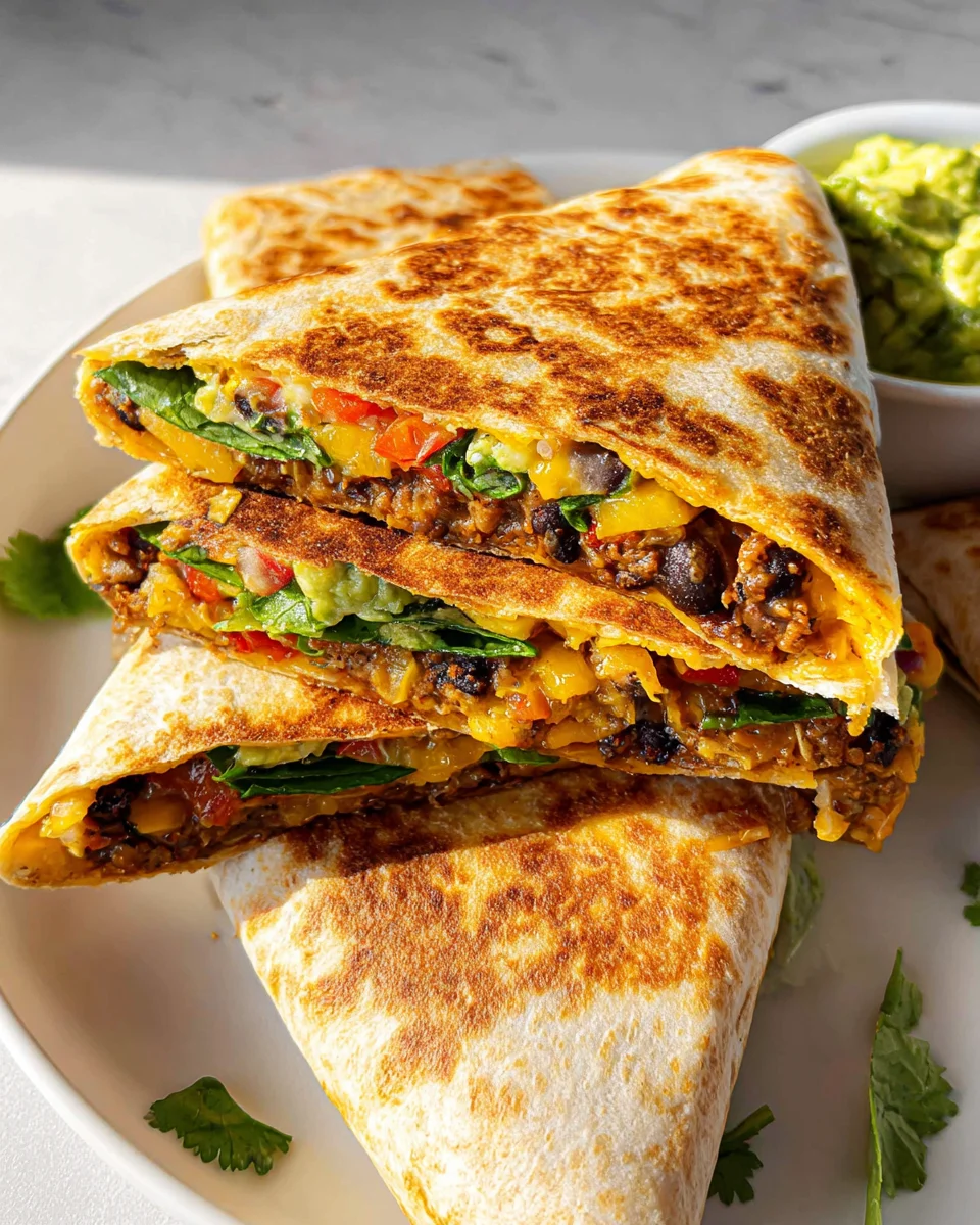 Black Bean Crunch Wrap 31 Black