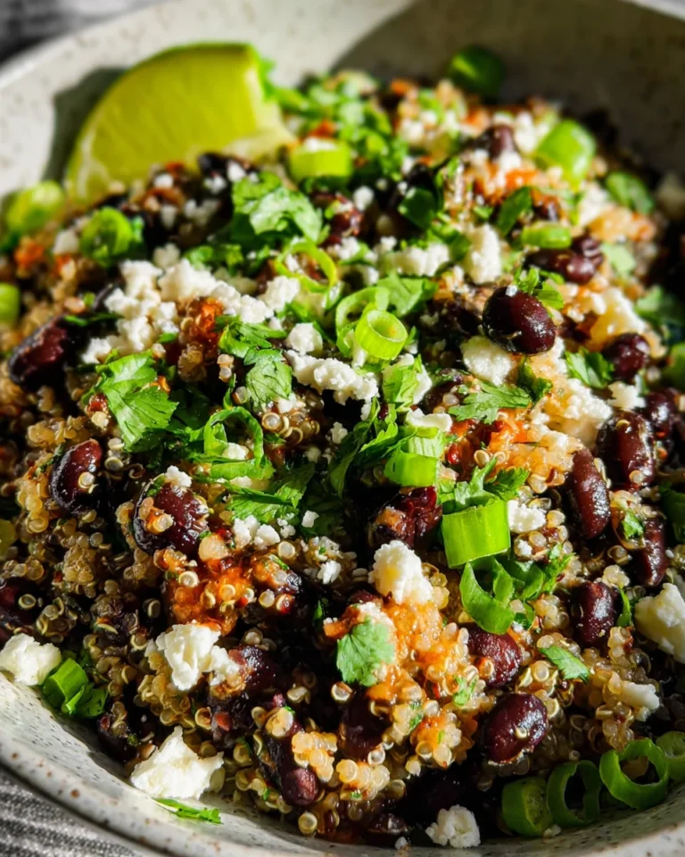 Black Bean Quinoa Salad Recipe