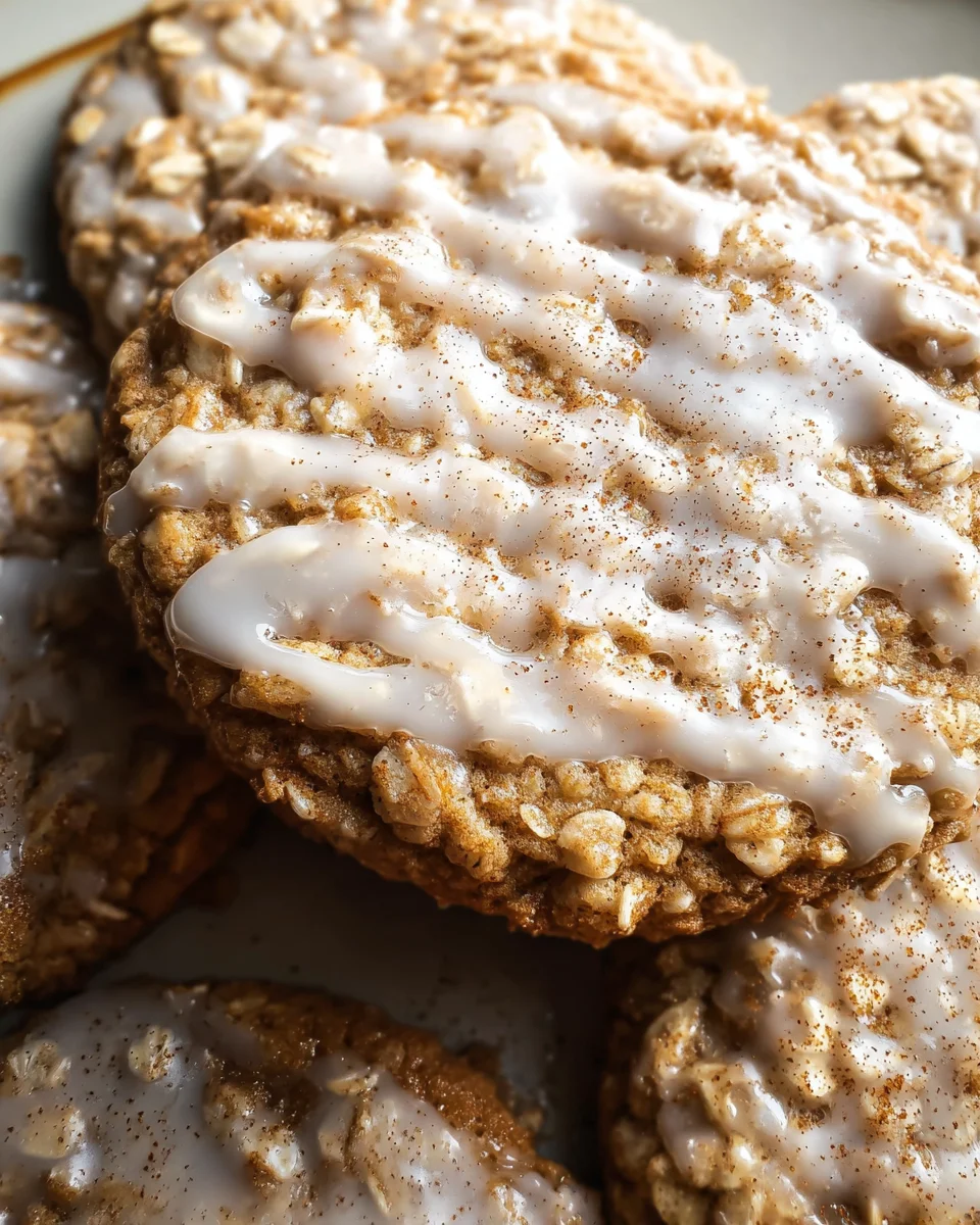 Brown Butter Iced Oatmeal Cookies Recipe 26 Brown