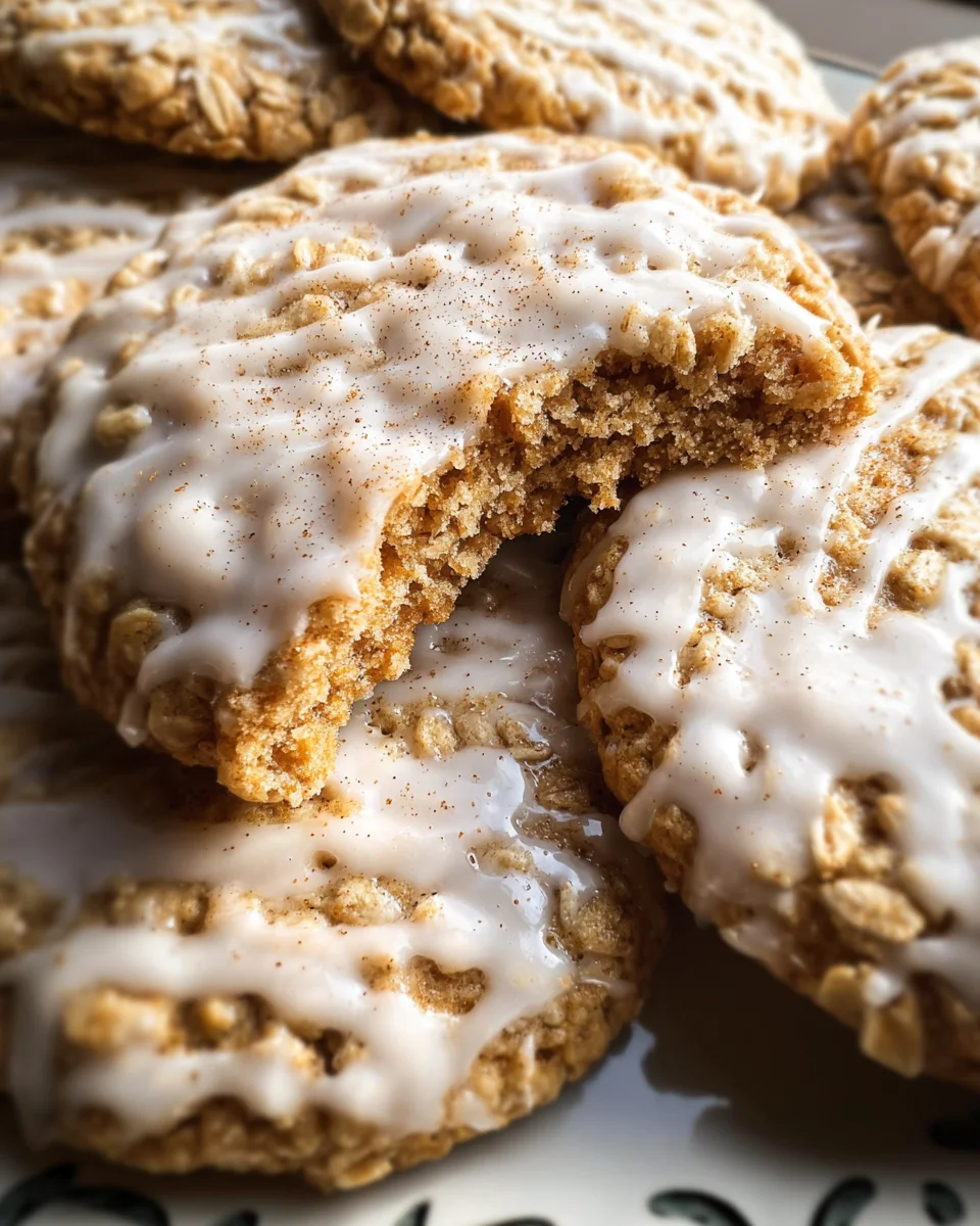 Brown Butter Iced Oatmeal Cookies Recipe 27 Brown