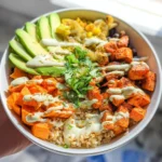 Cajun Sweet Potato Rice Bowl