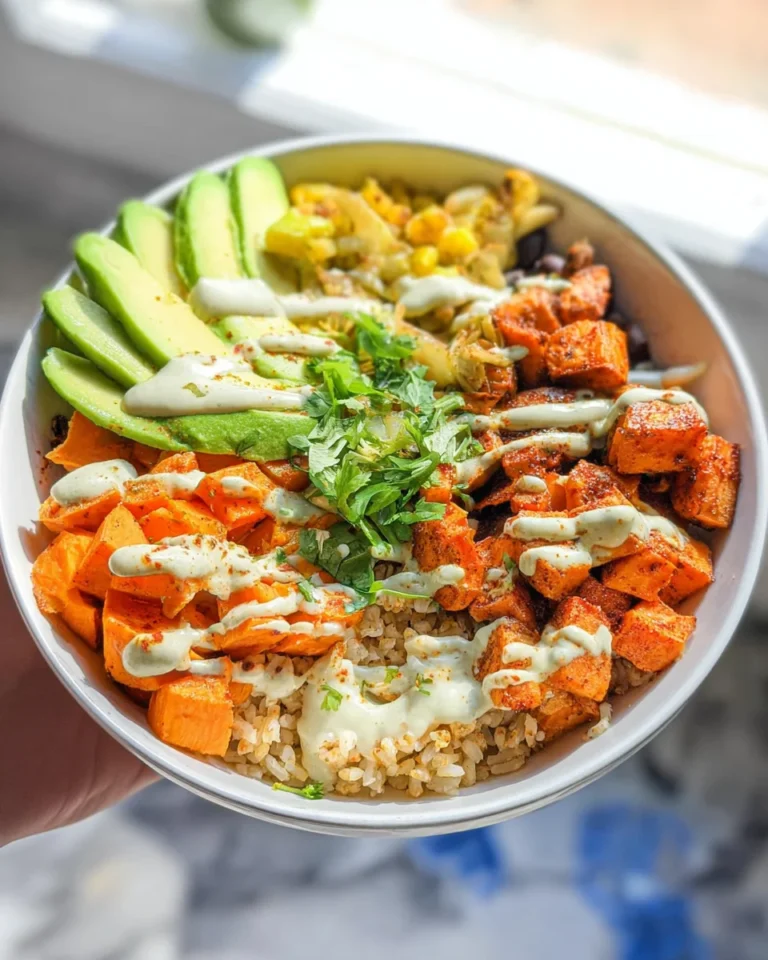 Cajun Sweet Potato Rice Bowl