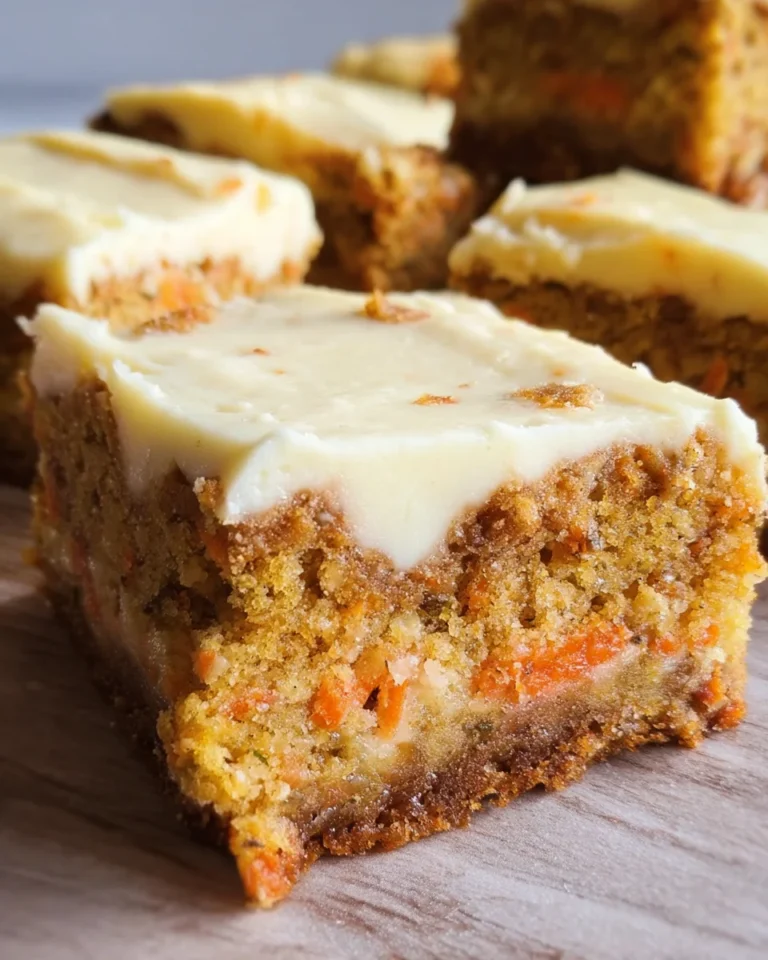 Carrot Cake Bars