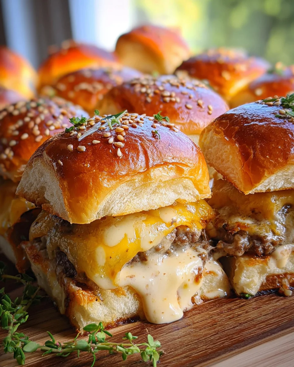 Cheeseburger Sliders 23 Cheeseburger
