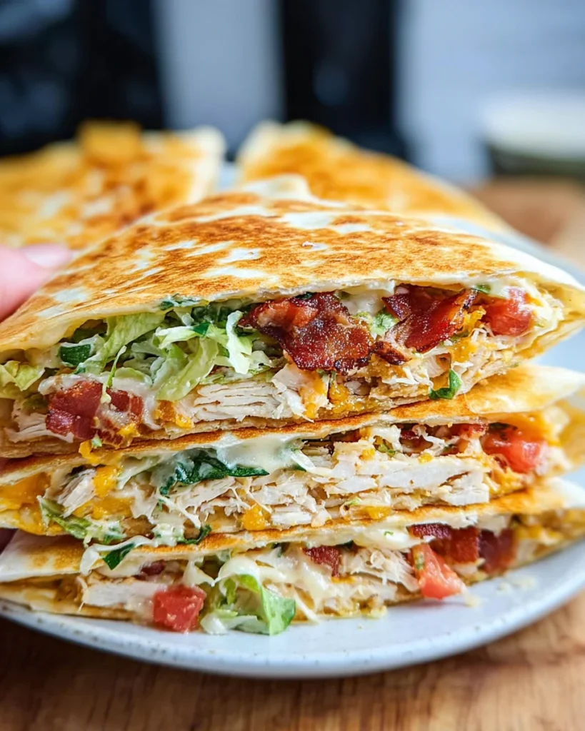 Chicken Bacon Ranch Crunchwrap