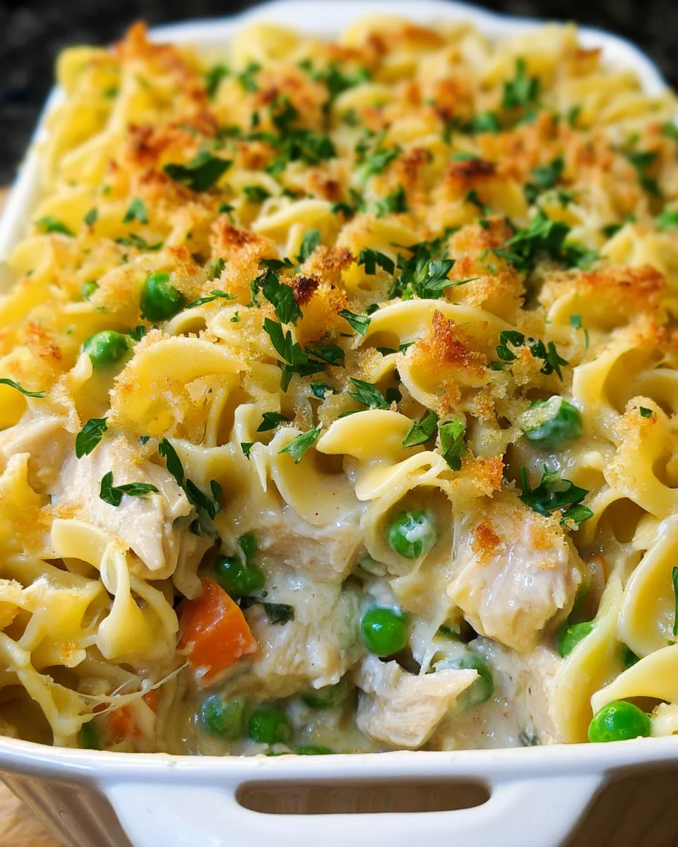 Chicken Noodle Casserole 19 Chicken