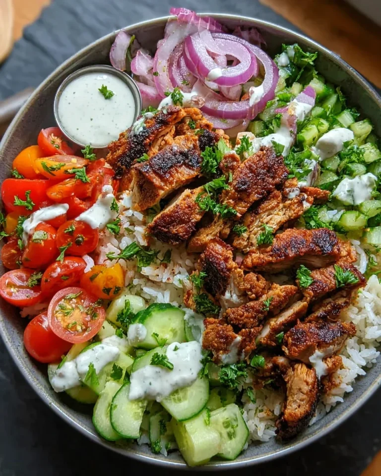 Chicken Shawarma Bowl Recipe
