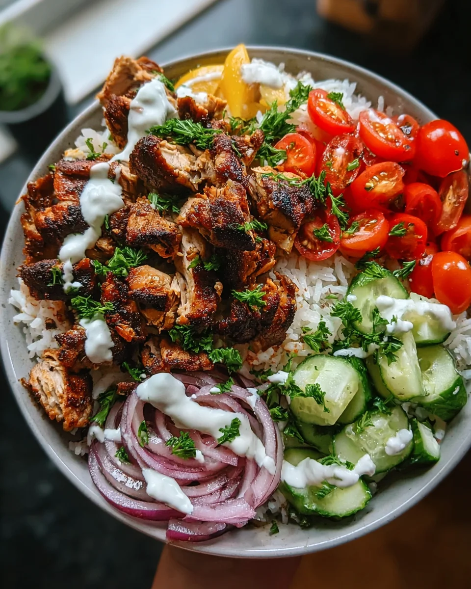 Chicken Shawarma Bowl Recipe 32 Chicken