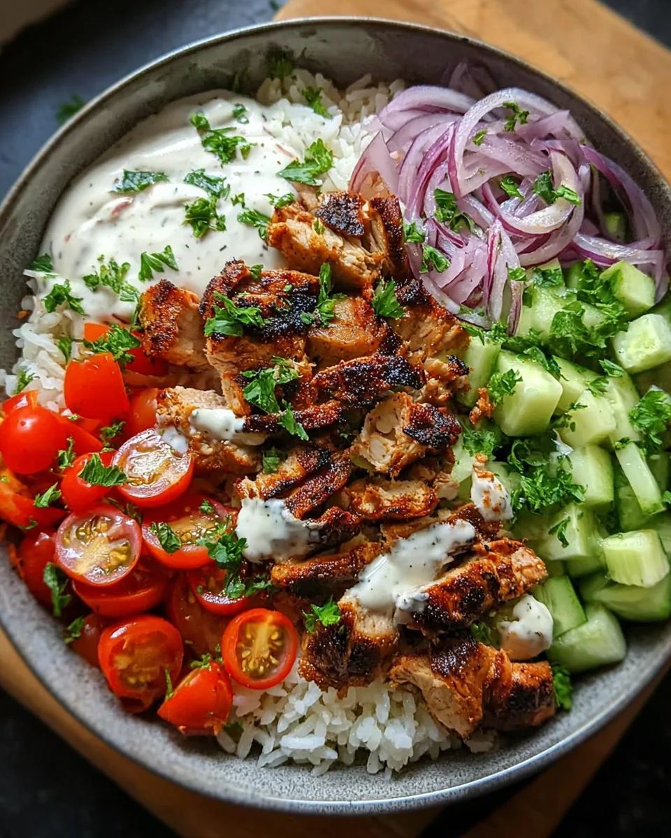 Chicken Shawarma Bowl Recipe 33 Chicken