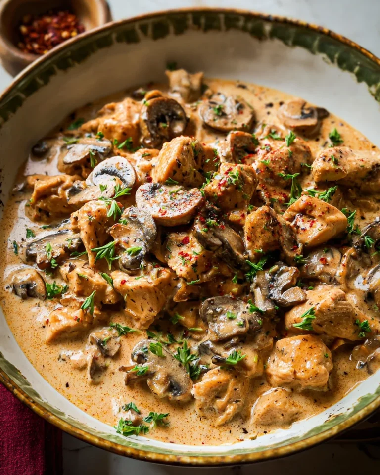 Chicken Stroganoff