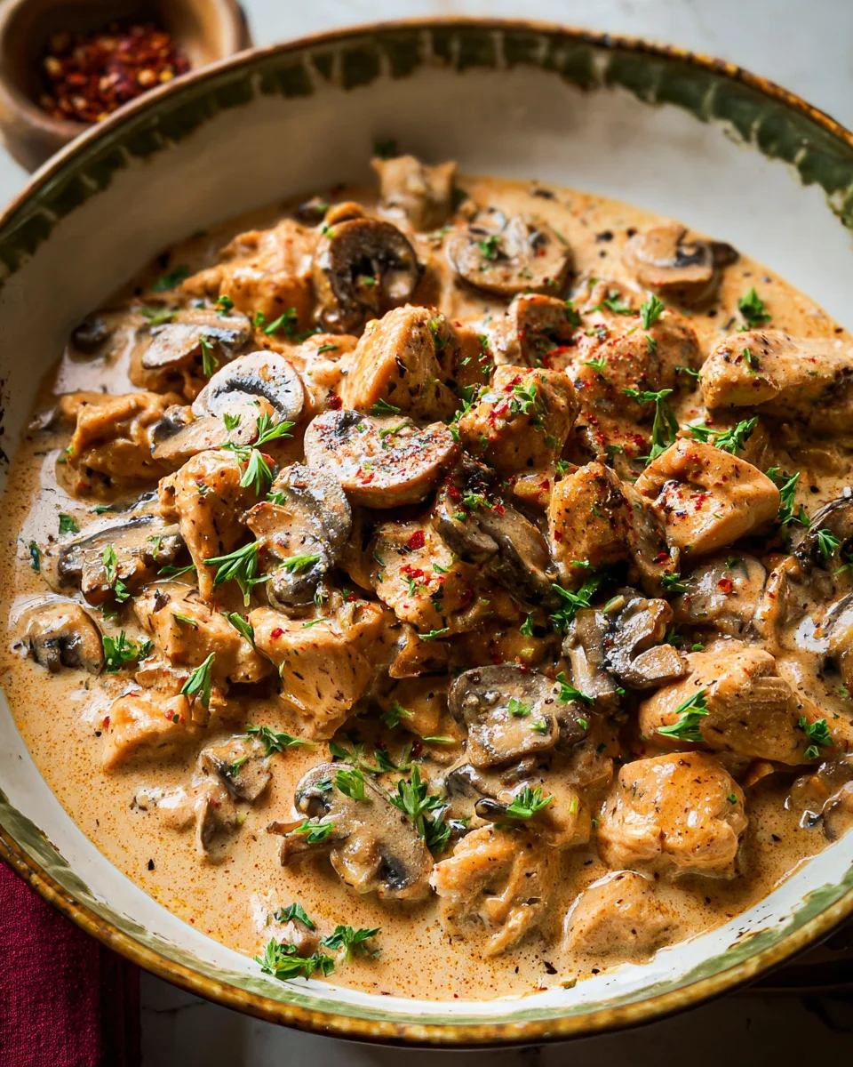 Chicken Stroganoff
