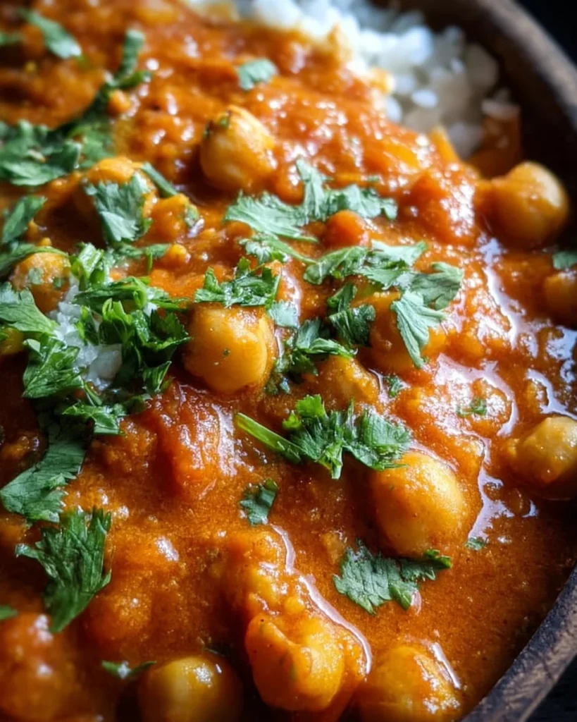 Chickpea Tikka Masala