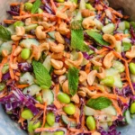 Chopped Asian Salad (Miso Dressing)
