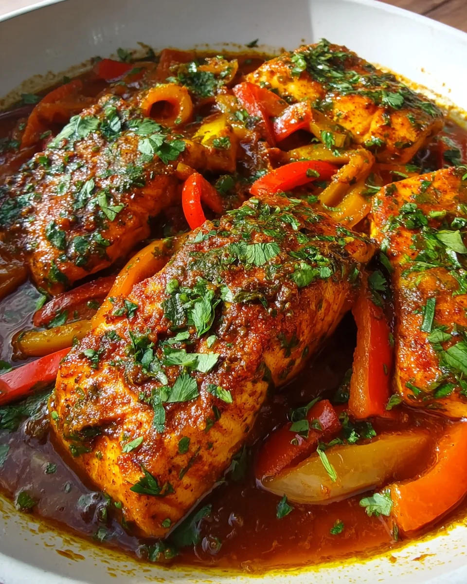 Classic Spicy Moroccan Fish in Rich Sauce 19 Classic
