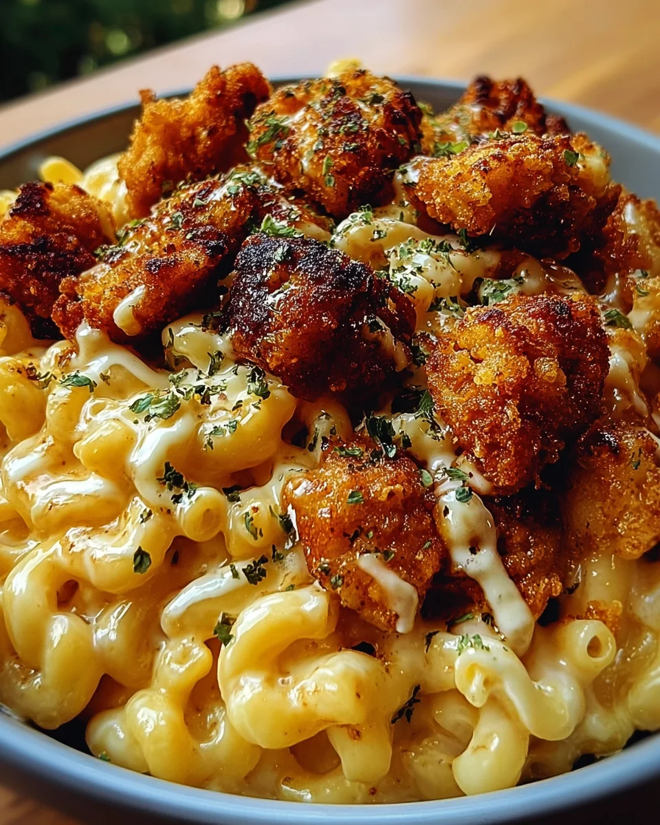 Creamy Honey Pepper Chicken Mac and Cheese Delight 43 Creamy