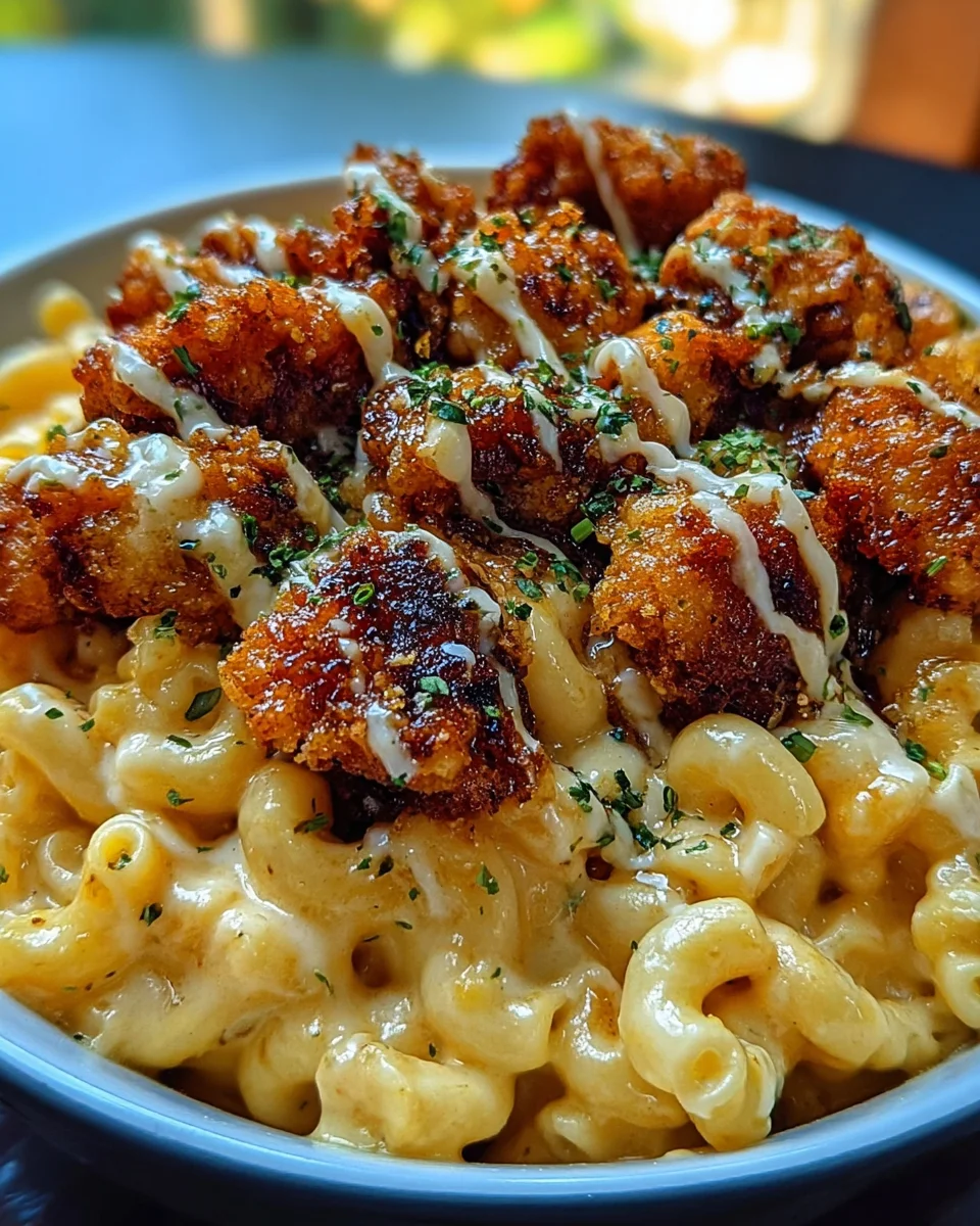 Creamy Honey Pepper Chicken Mac and Cheese Delight 44 Creamy