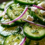 Cucumber Feta Salad 19 Cucumber Feta Salad