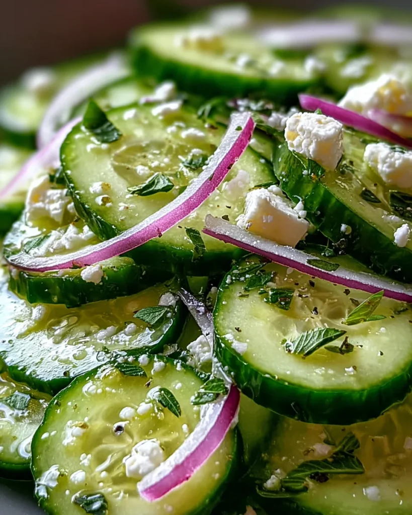 Cucumber Feta Salad