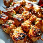 Easy Grilled Asian Chicken Skewers with Honey Garlic Sauce 20 Easy Grilled Asian Chicken Skewers with Honey Garlic Sauce