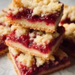 Fabulous Five Ingredient Raspberry Bars