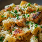 Garlic Butter Chicken with Rigatoni and Parmesan 25 Garlic Butter Chicken with Rigatoni and Parmesan