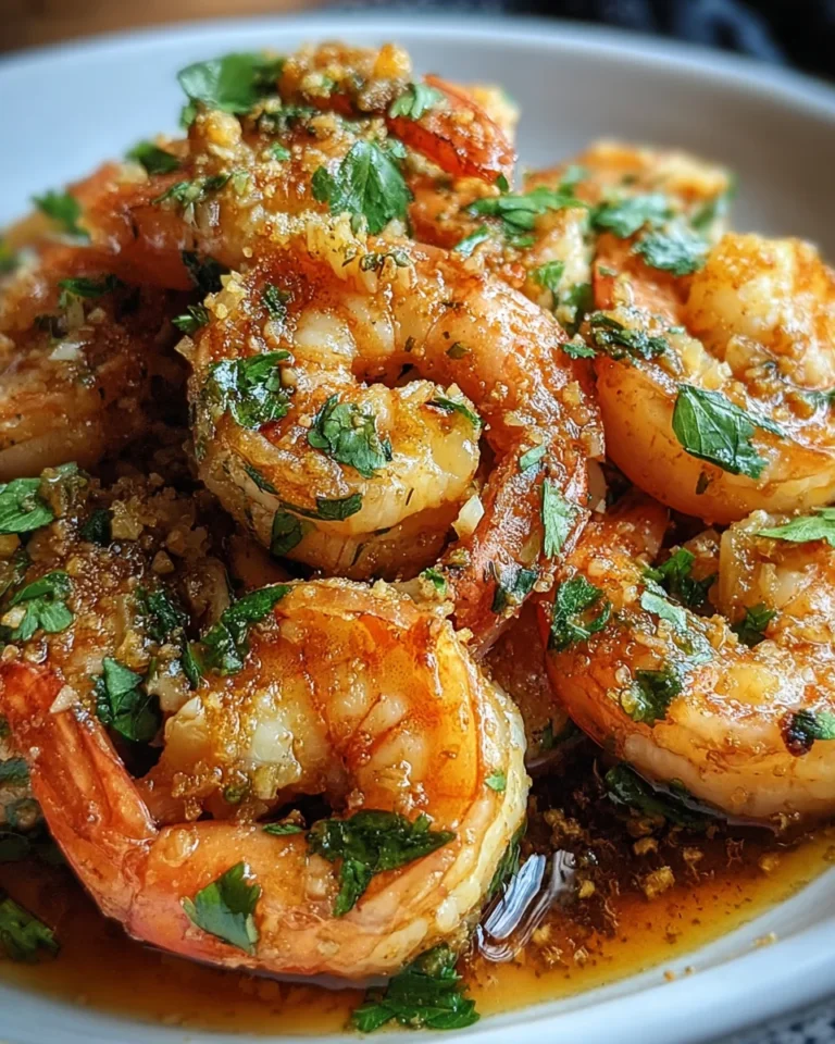 Hawaiian Garlic Shrimp