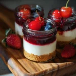 High Protein Cheesecake Jars 22 High Protein Cheesecake Jars