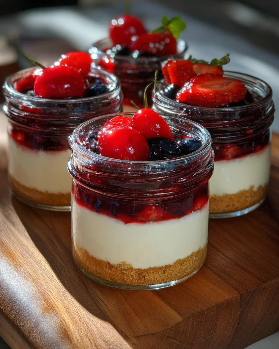 High Protein Cheesecake Jars 21 High