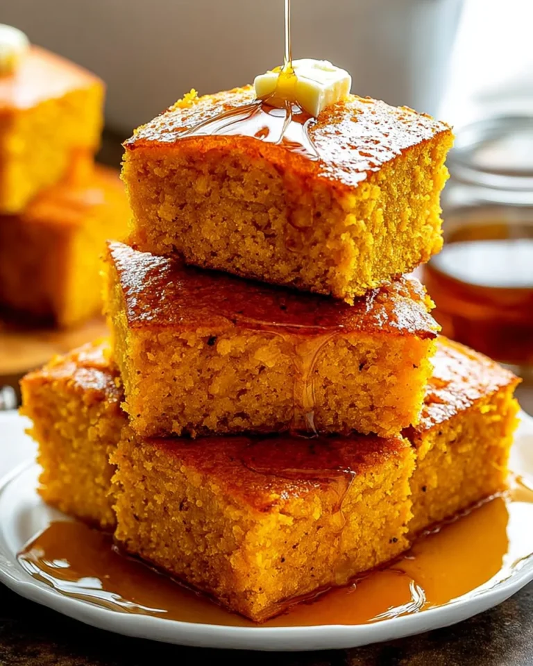 Honey Butter Sweet Potato Cornbread