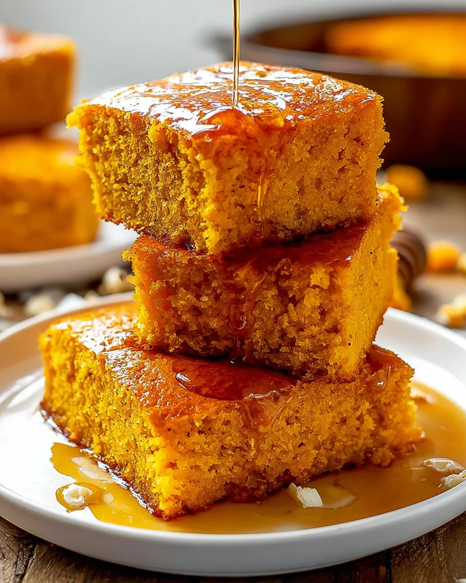 Honey Butter Sweet Potato Cornbread 26 Honey