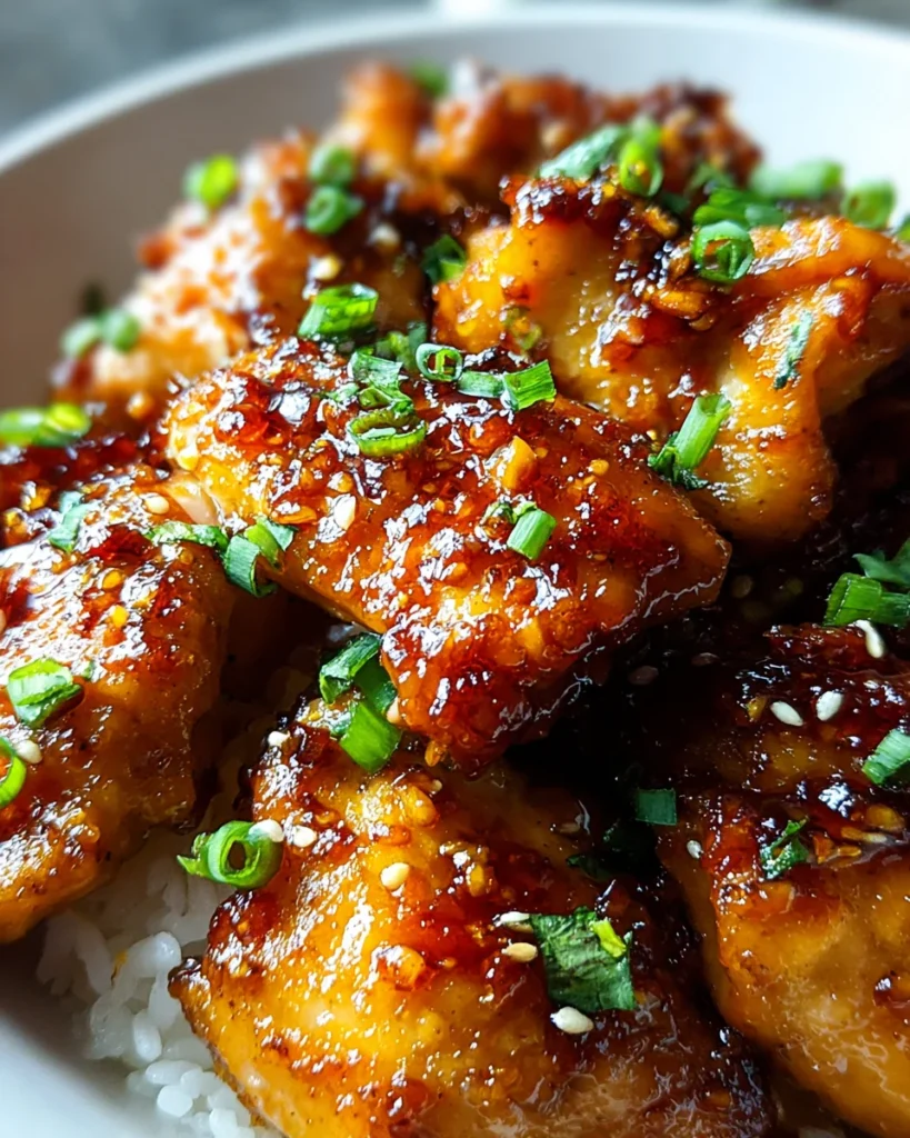 Honey Garlic Chicken Recipe