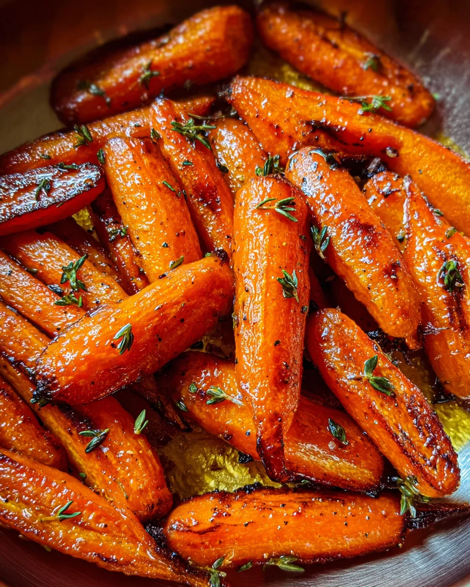 Honey Roasted Carrots 18 Honey