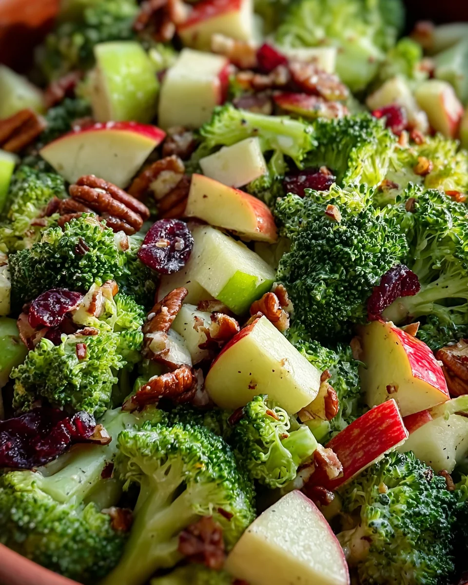 Honeycrisp Apple Broccoli Salad