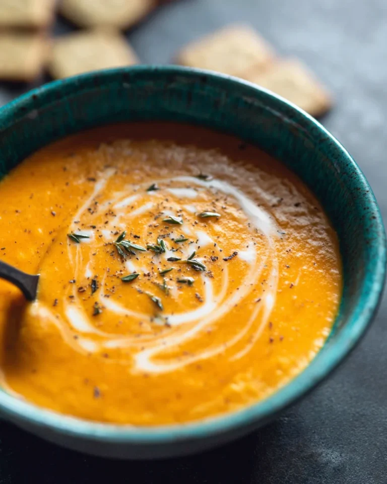 Instant Pot Carrot Ginger Soup (Vegan)