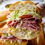 Italian Grinder Salad Sandwich (TikTok Viral Recipe)