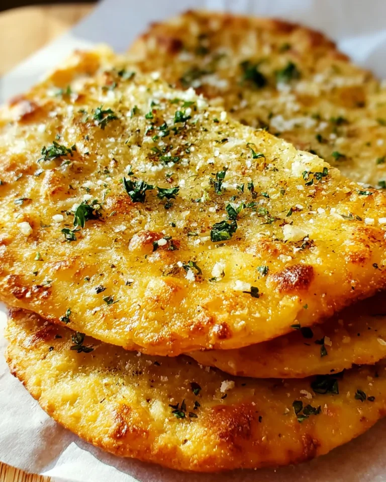 Keto Garlic Flatbread