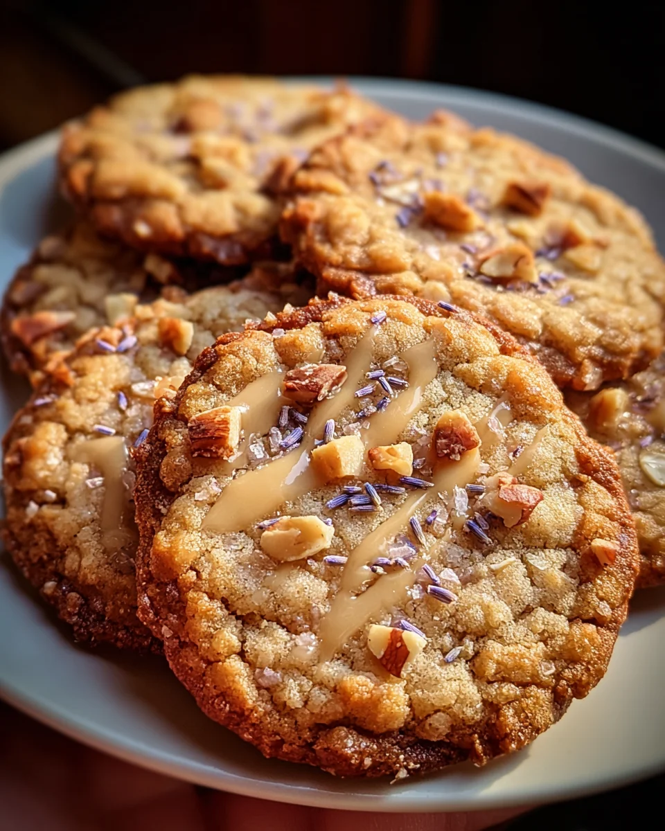 Lavender Honey Crunch Cookies 24 Lavender Honey Crunch Cookies