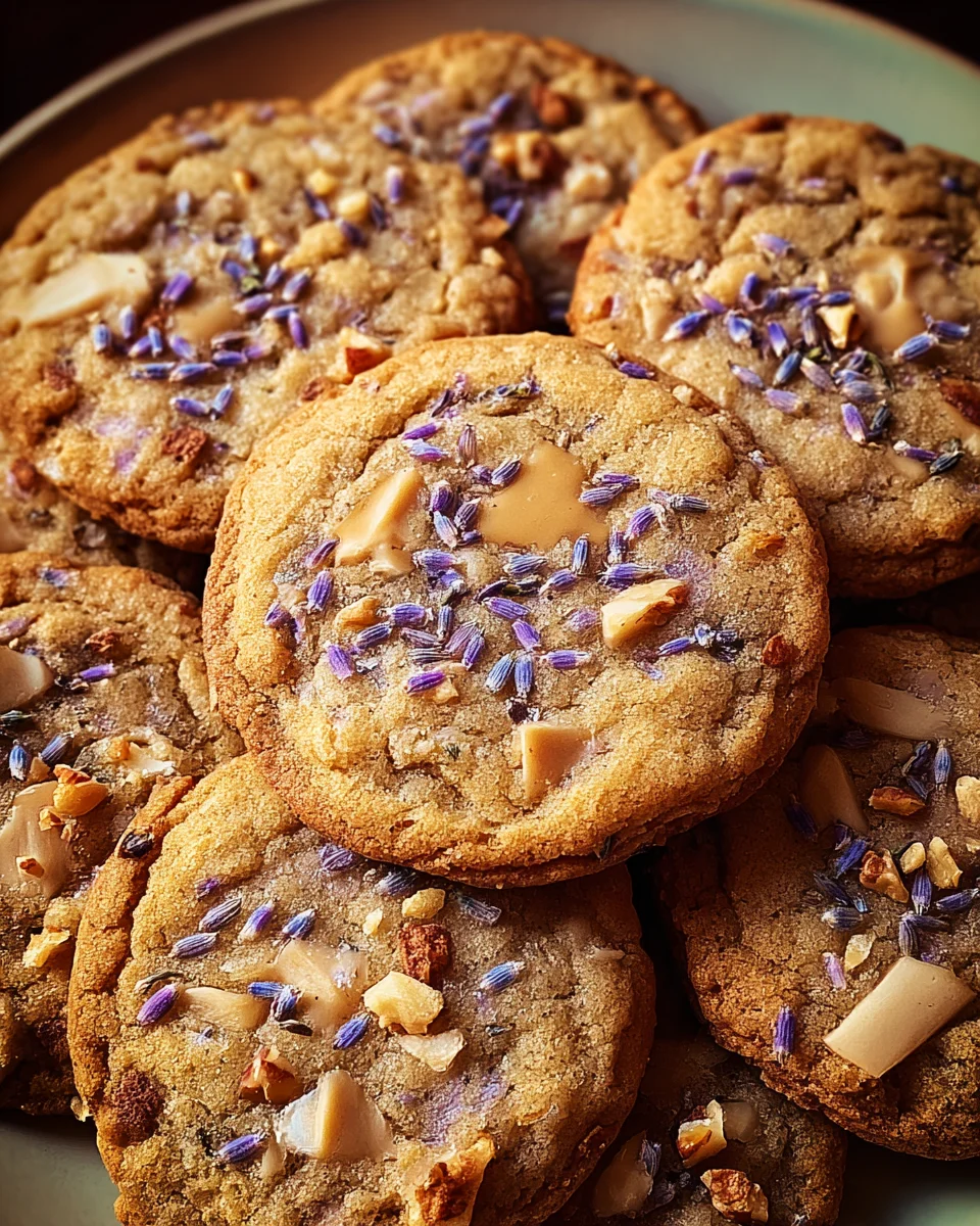 Lavender Honey Crunch Cookies 21 Lavender