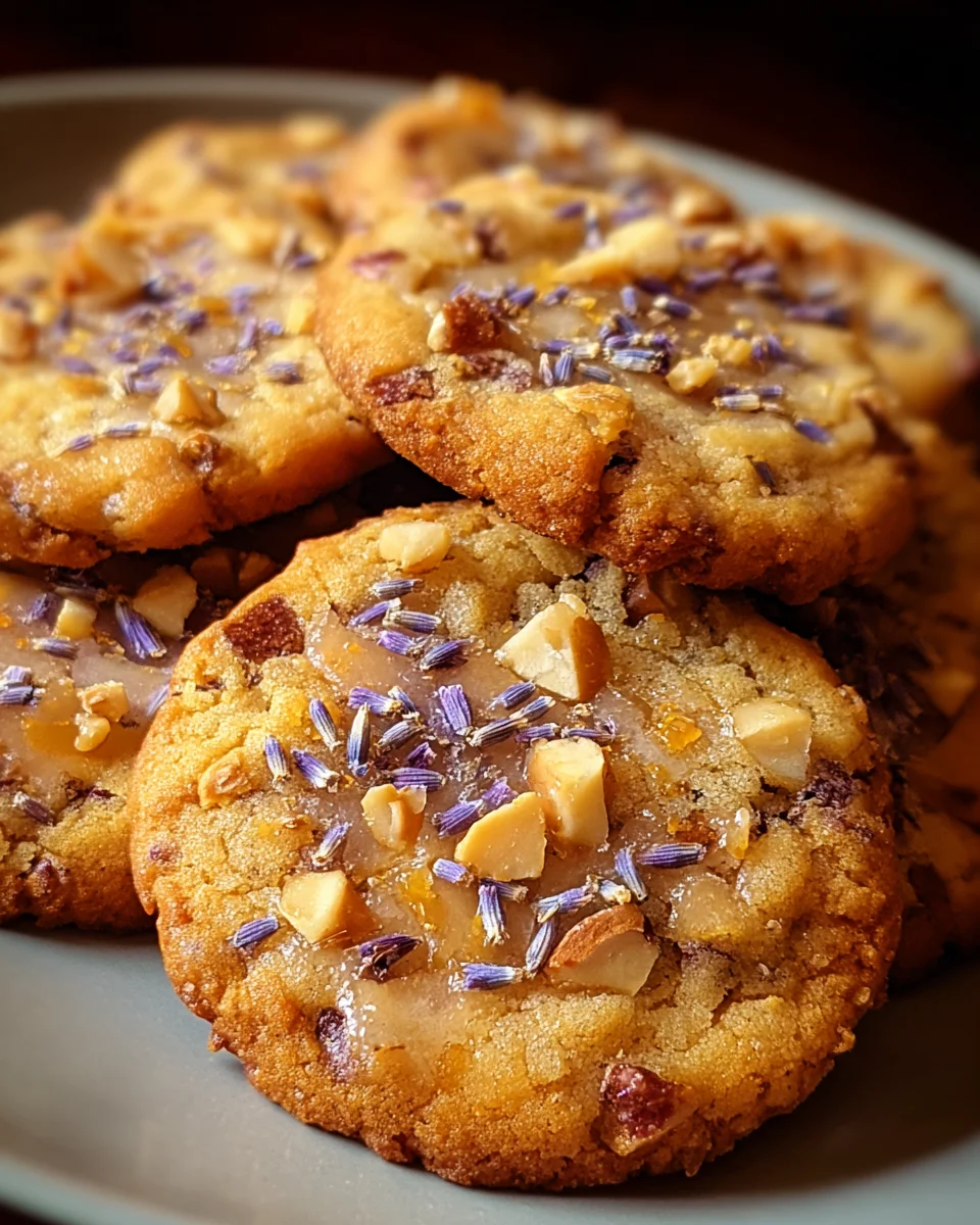 Lavender Honey Crunch Cookies 22 Lavender